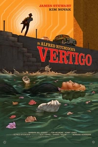 NEW VERTIGO MOVIE WALL ART POSTER OR CANVAS SIZE A4 TO A1 - Picture 1 of 1