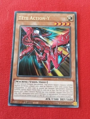 TETE ACTION-Y MZTM-FR019 1. Auflage Seltene Karte YU-GI-OH! FR TBE - Bild 1 von 2