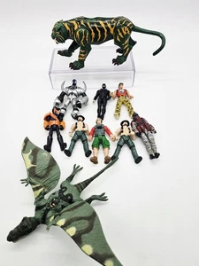 Lote de 10 figuras de acción para niños juguetes diversos dinosaurio Battlecat años 2000 - Imagen 1 de 5