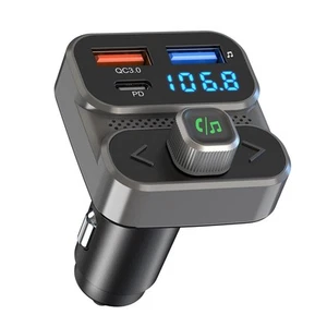 Bluetooth FM Transmitter for Car, Wireless Bluetooth Car Adapter with 36W QC ... - Picture 1 of 9