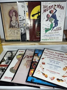Lote de 10 pósteres de Broadway 14" x 22" Miss Saigon Music Man On Golden Pond Más - Imagen 1 de 11