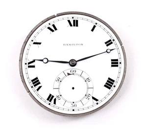 Hamilton Taschenuhrwerk 914 12 Größe 17 Jewel-PC-198 - Bild 1 von 4