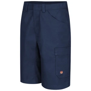 RED KAP Mens 32 Navy Blue Cargo Work Utility Shorts - Picture 1 of 8