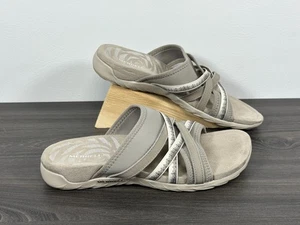 Merrell Terran 3 Cush Slide Sandals Moon Grey Sz: 7W with Box EUC - Picture 1 of 14