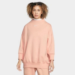 Sudadera Nike NSW Pheonix de lana de gran tamaño simulado cuello manga recortada. Nuevo... - Imagen 1 de 7
