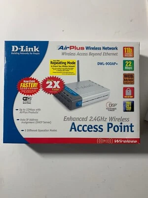 Enhanced D-Link DWL-900AP+ 2.4Ghz Wireless Access Point For Parts - Image 1 of 4