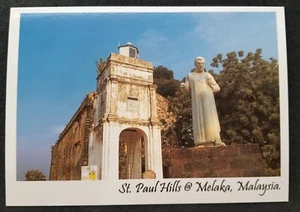 [AG] P879 Malaysia Melaka Malacca St. Paul Hills Tourism (postcard) *New - Picture 1 of 3