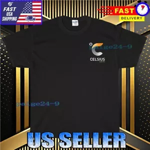 NUOVA CAMICIA CELSIUS ENERGY DRINK LOGO T-SHIRT DIVERTENTE USA MAGLIETTA UNISEX TAGLIA S-5XL - Foto 1 di 6