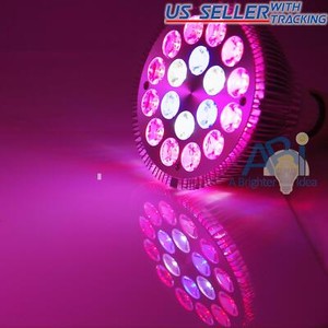 ABI 18W Full Spectrum LED Grow Light Bulb PAR38 Blue, Red, Deep Red, Cold White