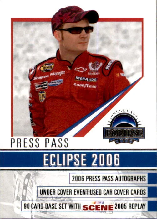 2006 Press Pass Eclipse Nascar - Pick Your Cards - Image 1 of 1