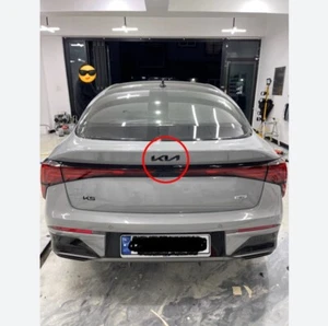 Genuine OEM Trunk Glossy Black Emblem 1PC For 2025 2026+ Kia K5 Optima Facelift - Picture 1 of 2