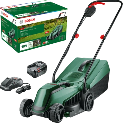 Bosch 18 V Cordless Lawnmower 32 cm 4Ah Battery & Fast Charger EasyMower 18V - image 1 of 4