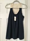 New with Tags Ladie's Navy/Cream Lace T-Shirt by Banana Republic Size M