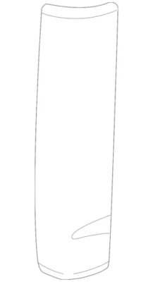 GM OEM 96-23 Express 1500 Rear Body Floor Exterior Trim-Extension Panel 84410857 Foto 1 de 4