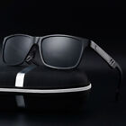 Aluminium Herren Sonnenbrille Polarisiert UV400 Schutz HD Fahren Pilotenbrille