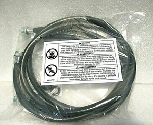 6 Feet Washing Machine HOT-COLD Hoses Durable Black Rubber w/ 90 Elbow, USA - Picture 1 of 4