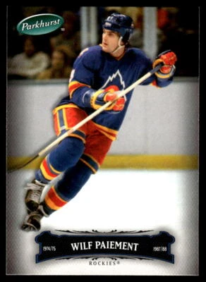 2006-07 Parkhurst #160 Wilf Paiement Colorado Rockies Hockey Card - Image 1 of 2