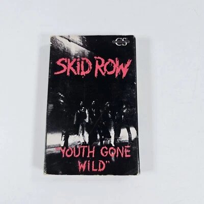 SKID ROW Youth Gone Wild CASSETTE SINGLE Atlantic 7 4-88935 US 1989 Cardboard  - Image 1 of 4