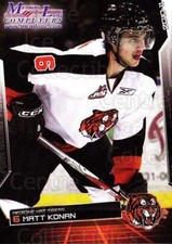 2010-11 Medicine Hat Tigers #12 Matt Konan