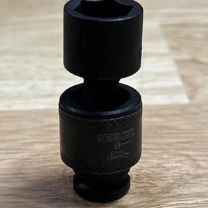 Mac Expert Tools 11mm Universal Swivel Impact Socket 1/4" Drive 6 Point E041722 - Picture 1 of 7