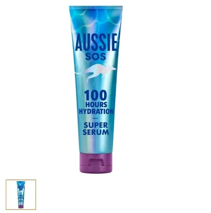 Aussie SOS Super Serum Leave In Hair Conditioner Treatment 160ml For Dry HairX 4 - Image 1 of 1