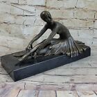 Absolutely stunning art deco bronze statue inscribed by D. H. Chiparus.Decor