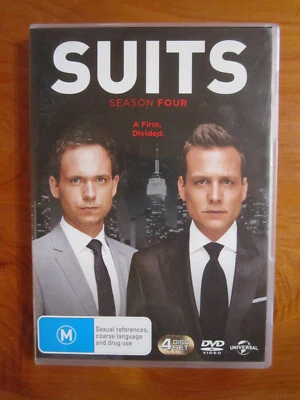 DVD SUITS  SEASON FOUR     GREAT  ** MUST SEE - Image 1 of 2