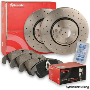 2x Brembo Bremsscheibe 345mm + Beläge hinten passend für BMW 1 BMW 3 Touring - Bild 1 von 10