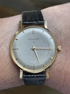*DEBE LEER LA INFORMACIÓN COMPLETA *JAEGER-LECOULTRE + ESTUCHE VINTAGE SIN FIRMAR + MOVIMIENTO SUIZO ETA - Imagen 1 de 18