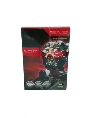 Sapphire Radeon R7 240 2GB DDR3 HDMI/DVI-D/VGA Boost PCI-Express Graphics Card - Image 1 of 4