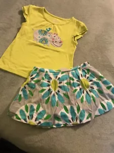 Carter’s Outfit Skirt And Top Set 24 Months - Picture 1 of 9