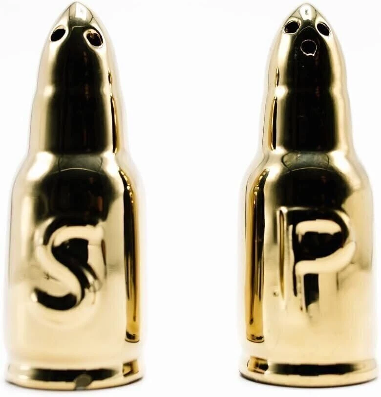 Caliber Gourmet CBG-1036 Bullet Camping/RV Kitchen Salt/Pepper Shaker