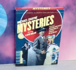 Michael Shayne MYSTERIES Volume 1 (DVD 2007, 4 Films on 2 Discs, B&W Noir, Used) - Picture 1 of 2