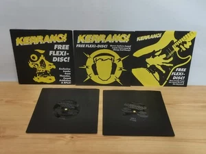 Vintage 1980's Kerrang Magazine Flexi Disc Record Bundle - Great Condition - Picture 1 of 6