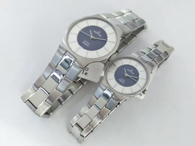 Sartego Seville Quartz Sapphire stainless steel COUPLE watch PAIR SVQ113 SVQ563 - Image 1 of 4