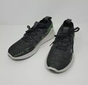 Zapatillas para correr Adidas Purebounce+ M negras verdes tejidas superiores nuevas con etiquetas F36686 - Imagen 1 de 8