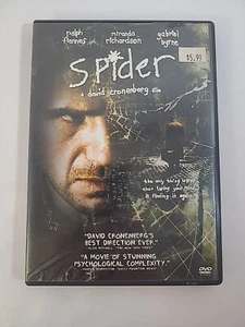Spider DVD 2003 Ralph Fiennes Miranda Richardson Gabriel Byrne Free Shipping - Picture 1 of 3