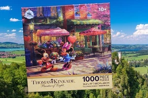 Disney Thomas Kinkade Puzzle Pintor de Luz (1000 piezas) Caja abierta Bolsa Sellada - Imagen 1 de 5