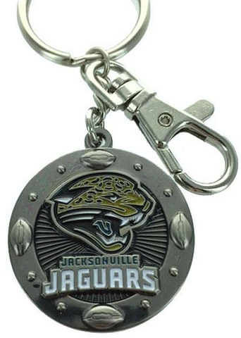 NFL - JACKSONVILLE JAGUARS OFFICIAL TEAM KEY CHAIN KEY RING New Cover