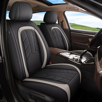 Car 5 Seat Covers PU Leather Fit For Nissan Rogue Sport 2017-2022 Protector Pad - Изображение 1 из 4