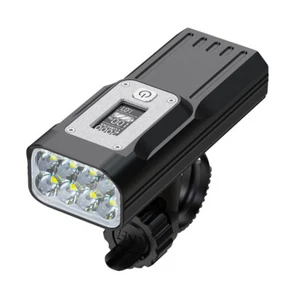 LED Fahrradlichter 2000LM Fahrrad Scheinwerfer Batterieanzeige Wiederaufladbares - Picture 1 of 10