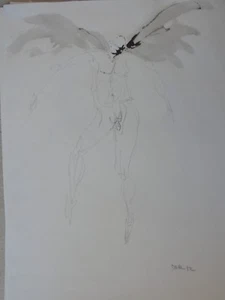 Carl Dahl (flourish 1990- ). American, Arizona. Study of an Angel - Picture 1 of 1