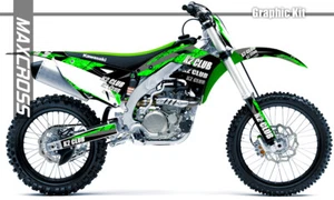 KAWASAKI KX250F KX450F 2013 2014 2015 2016 MAXCROSS GRAPHICS STICKER DECAL MSP2 - Picture 1 of 2