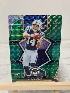 2022 Panini Mosaic ALEC PIERCE Rookie Green Prizm Parallel #329 RC Colts Card - Picture 1 of 2
