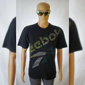 CAMISETAS REEBOK ORIGINALES DATASTREAM HOMBRE MANGA CORTA CUELLO REDONDO TALLA L LOGO GRANDE - Imagen 1 de 11