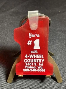 4 Wheel Country Yakima Washington Vintage #1 Keychain KEY - 06 - Picture 1 of 2