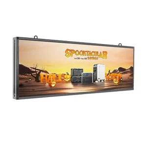 YS Outdoor P5 Programmable Led Sign(39 "× 14"),WIFI + USB Control Digital S - Picture 1 of 9
