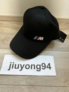 BMW M Cap Hat Golf Baseball Black Recollection Adjustable Strapback NEW JP F/S - Picture 1 of 7