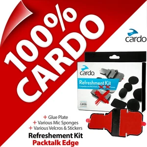 Cardo Refreshment Kit Pads Glue Plates Stickers Mic Sponges for PACKTALK EDGE - Picture 1 of 8