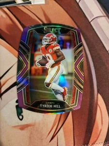 Tyreek Hill 2020 Panini Select #223 Red Prizm troquelado Kansas City Chiefs  - Imagen 1 de 2